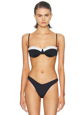 Staud JO 泳装 黑色REVOLVE小众新款