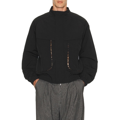 Metalwood Studio 飞行员夹克 黑色REVOLVE小众新款冬季保暖