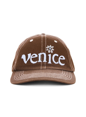 [冬季新品]ERL VENICE 鸭舌帽 棕色REVOLVE小众