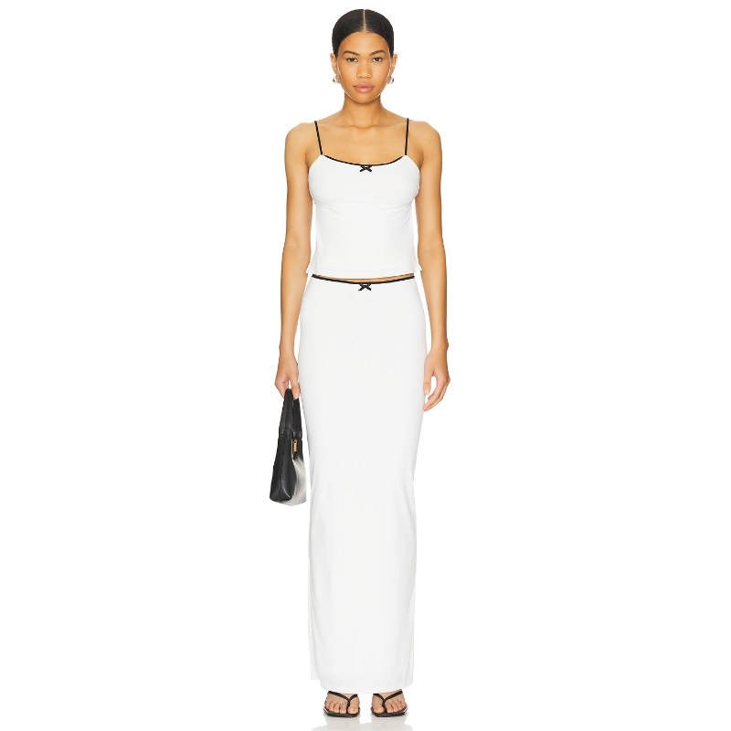 MORE TO COME 半身裙套装白色REVOLVE小众新款修身型吊带长裙两件,女装/女士精品,连衣裙,淘宝优惠券,粉丝福利购,淘宝优惠卷