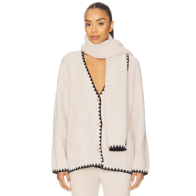 Barefoot Dreams COZYCHIC BLANKET STITCH CARDIREVOLVE冬季保暖