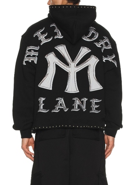 Memory Lane M-SHIELD 连帽衫 黑色REVOLVE小众新款