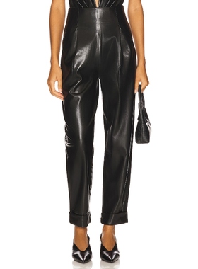 The Andamane YOLENE 长裤 黑色 美式休闲风 REVOLVE小众新款