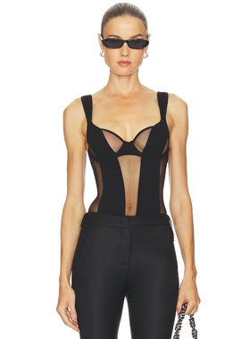 Undress Code MISSY 紧身服 黑色 y2k辣妹风REVOLVE小众新款