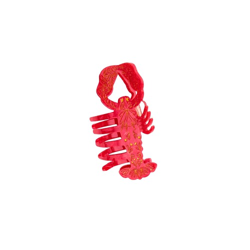 Solar Eclipse HAND-PAINTED LOBSTER CLAW HAIR CLIP 手绘龙虾爪