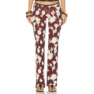 FLO 休闲风REVOLVE小众新款 长裤 美式 碎花 SIEDRES