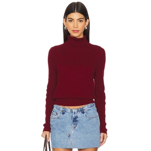 ＆ Spencer KORIE Velvet 红色 Graham 毛衣 REVOLVE小众