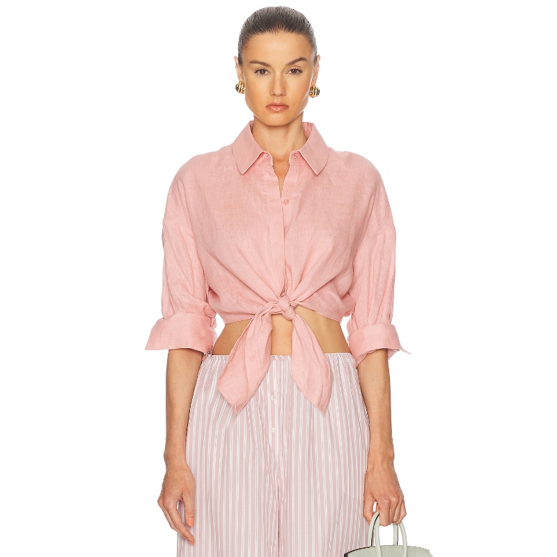 [冬季新品]Staud LISA 上装 粉红胭脂系列REVOLVE小众新款