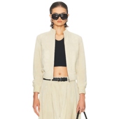 R13 新品 夹克 米色 休闲风REVOLVE小众 美式 冬季