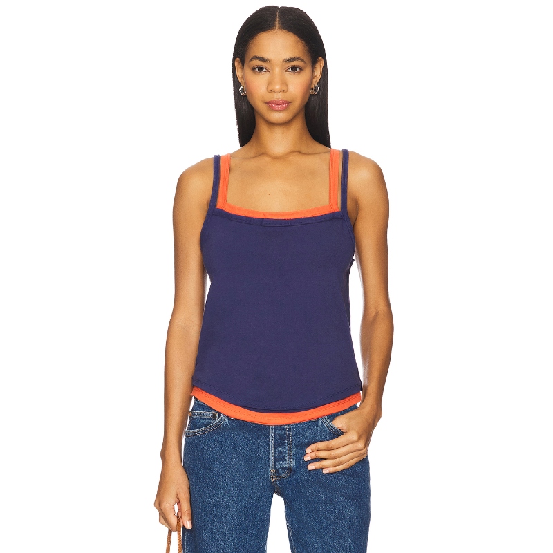 【海外直邮】Free People TWOFER 背心 蓝色 基础易搭内搭REVOLV