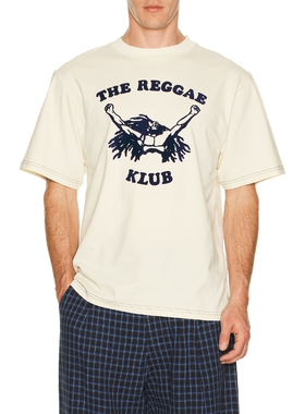 Nicholas Daley REGGAE KLUB T恤 revolve小众新款