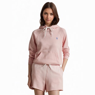秋季 Lauren拉夫劳伦粉情侣长袖 新品 Ralph 连帽卫衣REVOLVE Polo