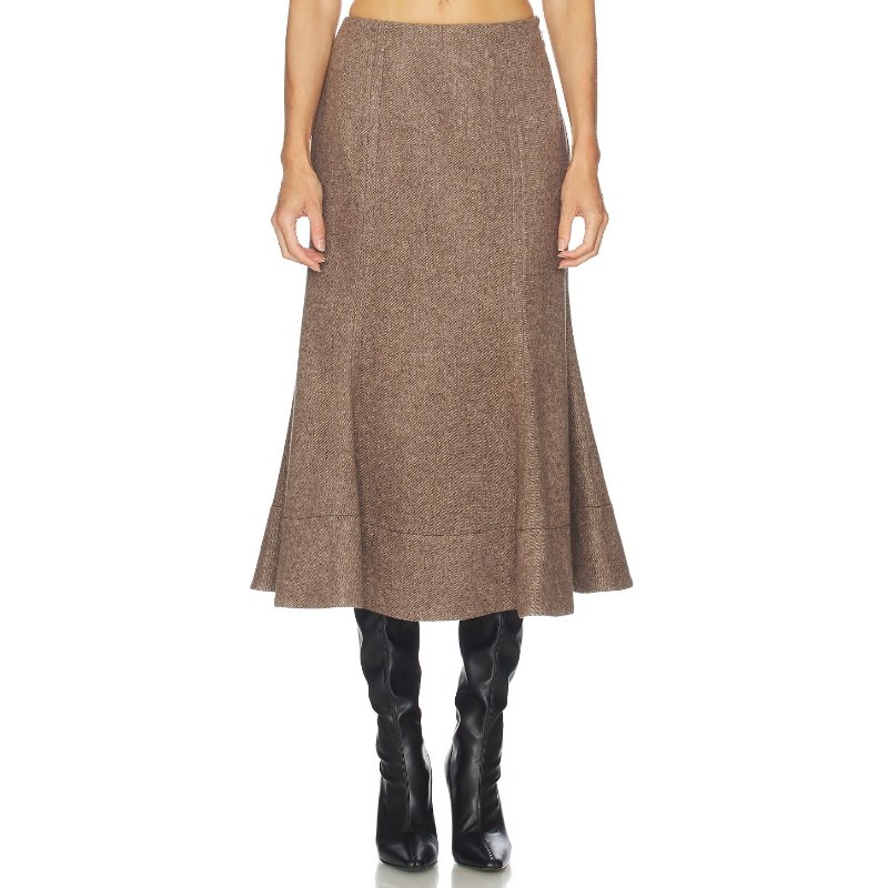 Camila Coelho SIDONIA 半身裙 灰褐色REVOLVE小众新款,女装/女士精品,半身裙,淘宝优惠券,粉丝福利购,淘宝优惠卷