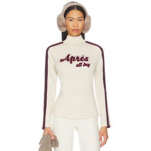 APRES ALL DAY Alp 奶油色REVOLVE小众新款 Rock 毛衣