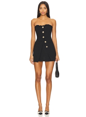 [冬季新品]MAJORELLE BROOKE 裙子 黑色REVOLVE小众