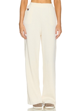 Aviator Nation WIDE LEG WOMENS POCKET 运动长裤 奶油色REVOLVE