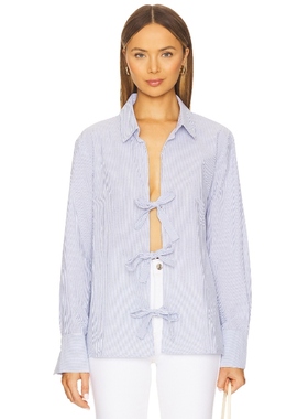 SNDYS BILLIE 上装 蓝色 y2k辣妹风REVOLVE小众新款