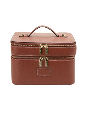 ETOILE COLLECTIVE DUO VANITY CASE 双化妆包 棕色REVOLVE小众新