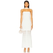 Friends 针织连衣裙保暖白色REVOLVE小众 Lovers and 春季 新品