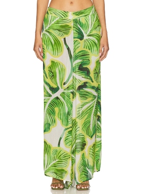 villa fresca SERENA 长裤 绿色 y2k辣妹风REVOLVE小众新款