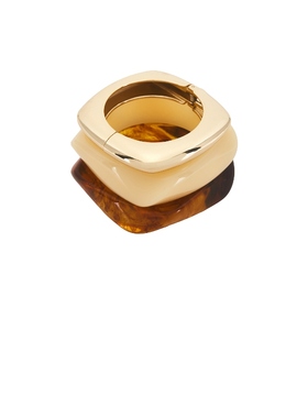 Lovers and Friends VEDA 手镯 金属金色REVOLVE小众新款