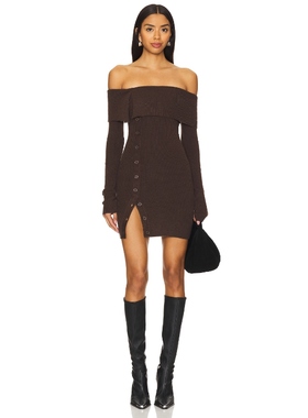 Lovers and Friends LEXI 裙子 棕色REVOLVE小众新款