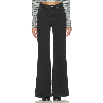 [冬季新品]ROLLA'S EASTCOAST 喇叭口 黑色美式复古风REVOLVE小众