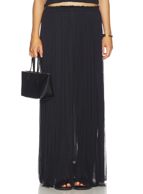 HANNE BLOCH Silk Tulle Skirt revolve小众新款