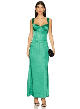 Runaway The Label 长裙绿色REVOLVE