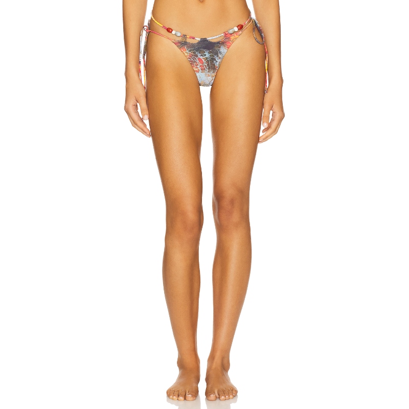 Jaded London 比基尼泳裤 棕色 Y2K辣妹风00’sREVOLVE小众新款