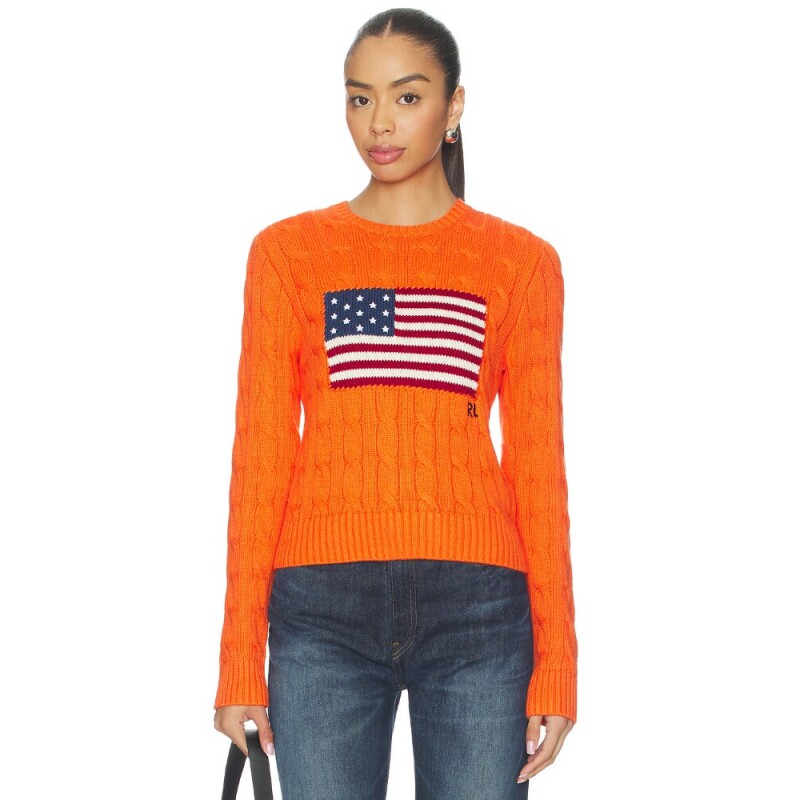 Polo Ralph Lauren 棉质圆领套头毛衣 revolve小众新款