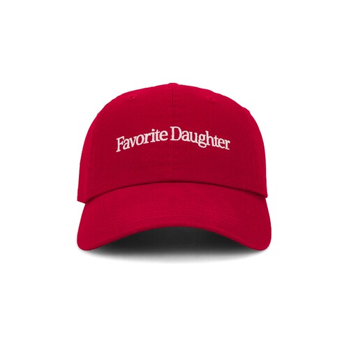 Favorite Daughter CLASSIC LOGO 棒球帽 红色 REVOLVE小众新款
