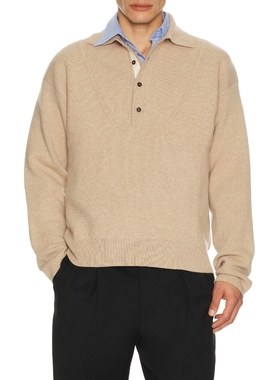 JACQUEMUS La Maille Vareuse Pallone 棕色REVOLVE小众新款