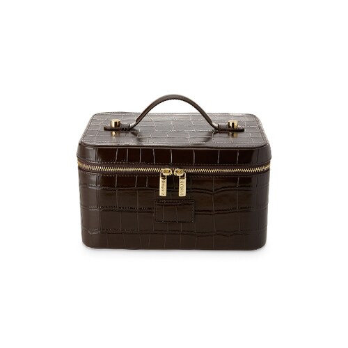 ETOILE COLLECTIVE VANITY CASE 化妆包 巧克力色REVOLVE小众新款
