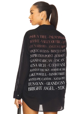 [冬季新品]SUNDRY DESTINATIONS 衬衫 藏青色REVOLVE小众