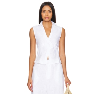 FAITHFULL THE BRAND Antibes Sleeveless Wrap Srevolve小众新款