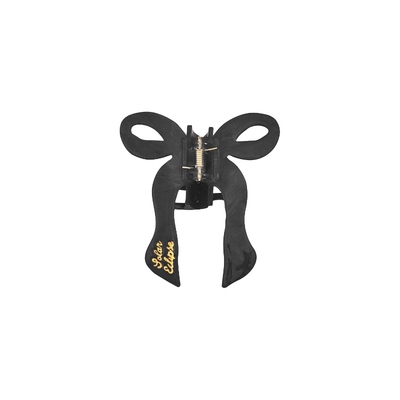 Solar Eclipse Hand-painted Coquette Bow Clawrevolve小众新款