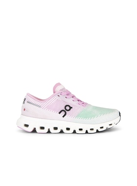 [冬季新品]On CLOUD 6 PUSH 运动鞋粉绿色跑鞋缓震科技REVOLVE