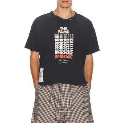 Paly Hollywood FAME EPIDEMIC T恤 黑色REVOLVE小众新款