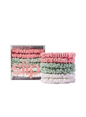 slip SKINNY SCRUNCHIES SET OF 6 束发带套件 revolve小众新款 B