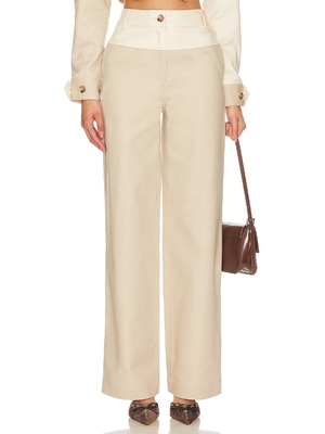 Camila Coelho ARACELI 长裤 revolve小众新款 中性色调