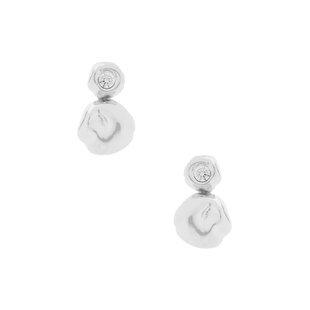 Molten 金属银色REVOLVE小众新款 Mini Earrings Stud Ettika