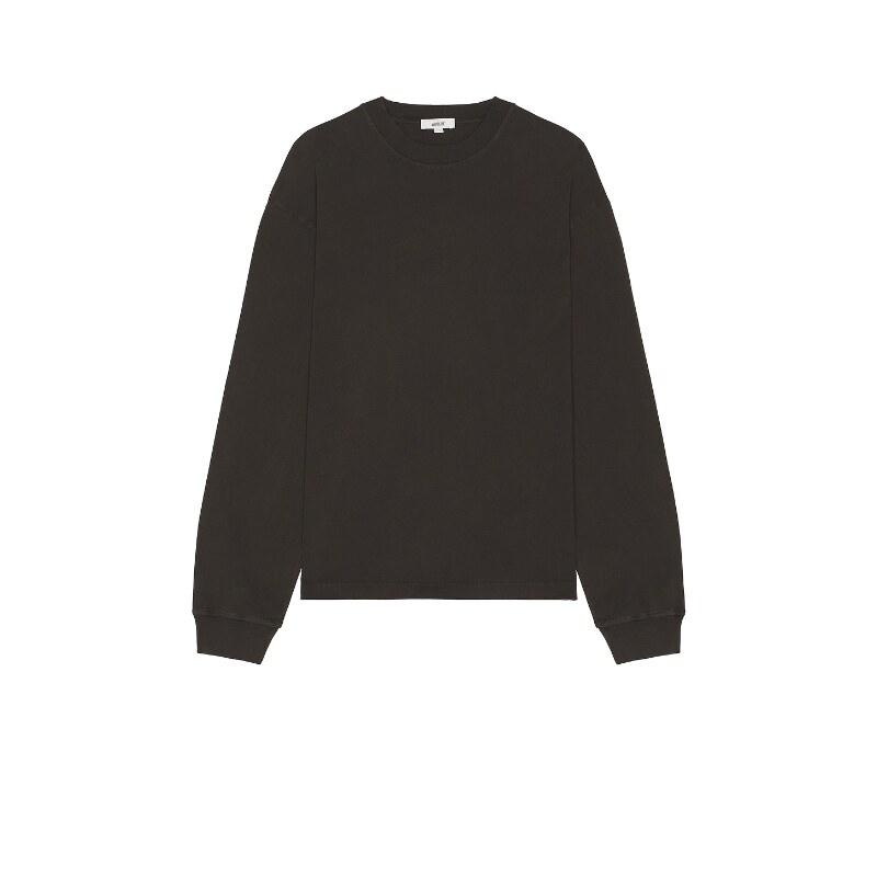 AGOLDE夏季新品黑色卫衣圆领休闲长袖REVOLVE