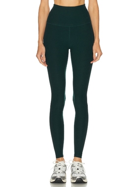Beyond Yoga 打底裤 绿色 运动复古风REVOLVE小众新款