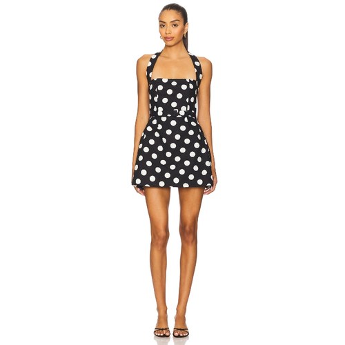 SANS FAFF COLLINE 泡泡连衣裙 黑色REVOLVE小众新款