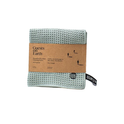 Guests on Earth WAFFLE CLEANING CLOTHS 2 PACK 华夫格清洁布2