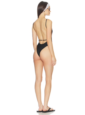 lovewave THE VIVA 一件式泳装 revolve小众新款 黑色