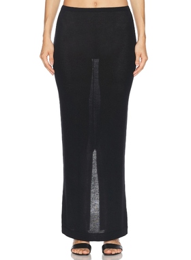 Eterne EMMA 半身裙 黑色 REVOLVE小众新款