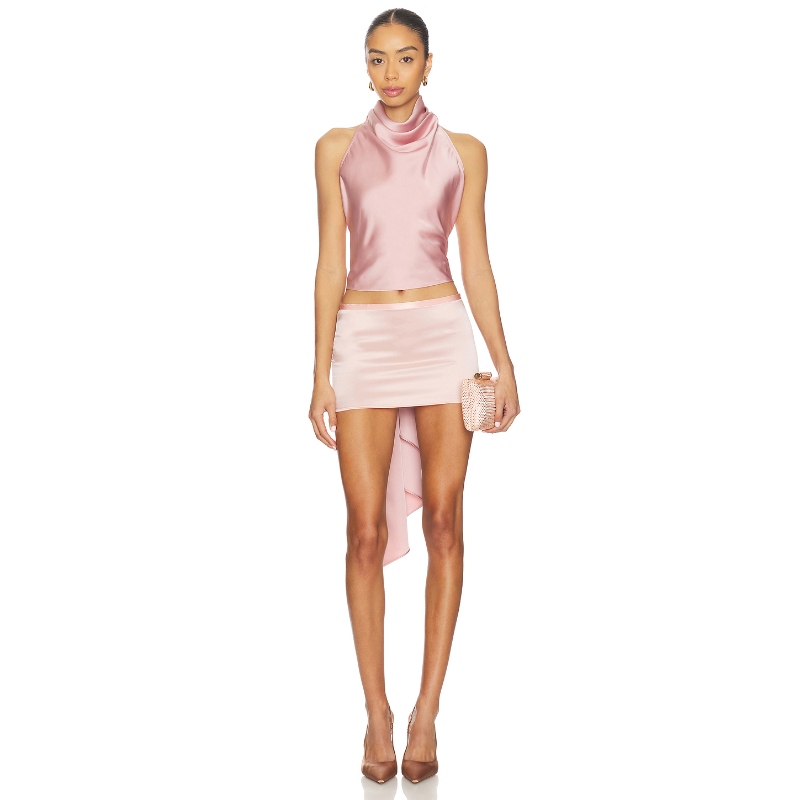 Lovers and Friends LILIANA 上装 粉红胭脂系列REVOLVE小众新款