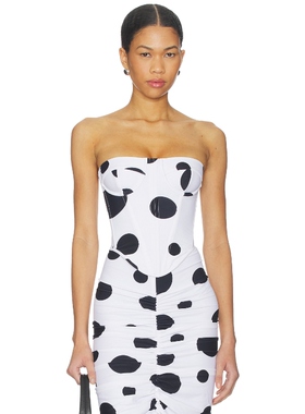 Sketch-Y FRIDA CORSET 上装 白色REVOLVE小众新款